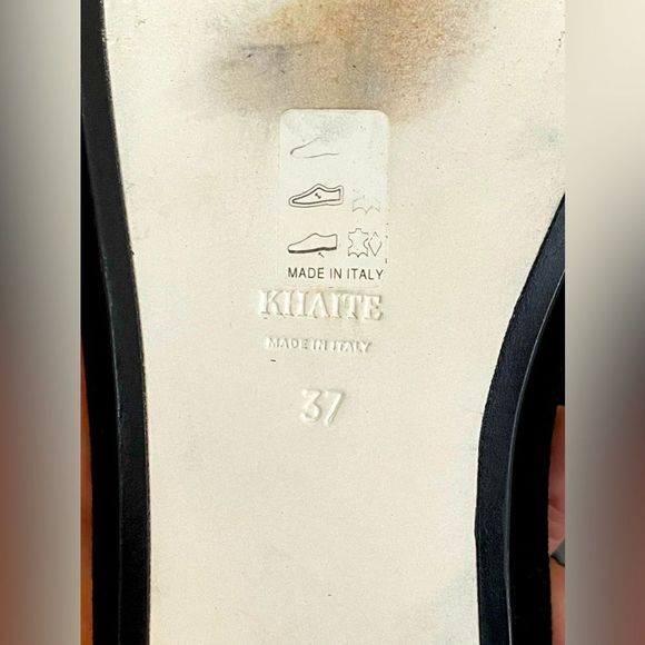 KHAITE Black Strappy Sandals - Picture 9 of 13